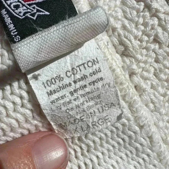 Vintage Brimwick Custom Knit Duck Cardigan Sweater Womens Size XL - Picture 8 of 8